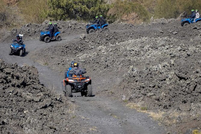 1 1/2 - 2 Hours Guided Excursion of Etna by Quad - The Off-Road Route: eruptive fracture, lava fields, and volcanic black sand