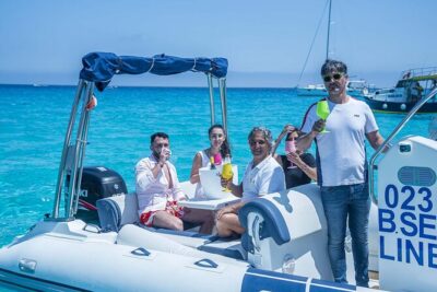 1-day private boat cruise to Favignana and Levanzo - Favignana town stop: when the island shifts from water to streets