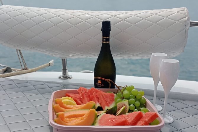 2 Hours Private Boat Tour Isola Bella Taormina Giardini Naxos - Snorkeling off the boat, plus the small comforts that make a difference