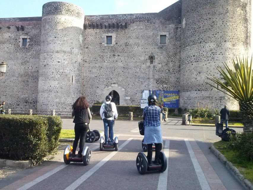 3-Hour Catania Segway PT Authorized Tour - Roman Odeon and Via Crociferi: When the Old City Stays Old