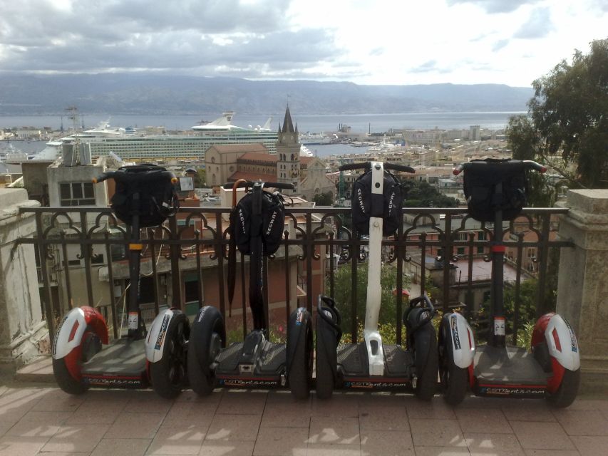 3-Hour Messina Segway PT Authorized Tour - Back toward the finish: Teatro Vittorio Emanuele and Piazza Municipio