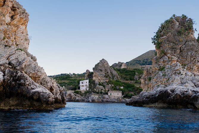 4-Hour Private Boat Tour of Castellammare del Golfo - Stop 1: Cala Bianca near Trapani for quick snorkeling and easy beach vibes