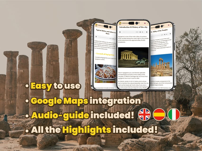 Agrigento: Digital guide made with a Local for your tour - Digital Guidance by a Local, Not a Lecture