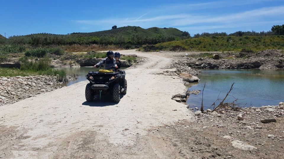 Agrigento: Quad Bike Tour with 3 Path Choices - Path 1: Verdura Canyon to Secca Grande, Magazzolo Lake, and Borgo Bonsignore
