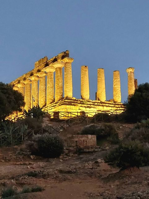 Agrigento: Skip-the-Line Valley of the Temples Night Tour - Temple of Concordia, Temple of Herakles, Temple of Zeus at Night