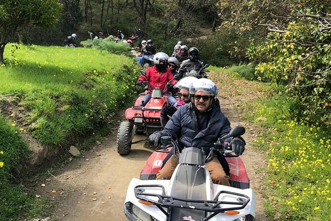 Alcantara Gorges Quad Tour 70% off road - 1 HOUR - English support, small groups, and mobile tickets