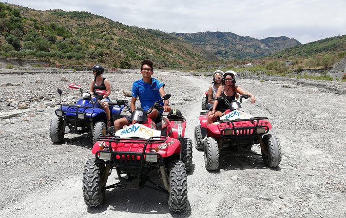 Alcantara Valley Off-Road Quad Bike - The Alcantara River canyon and the lava-flow story