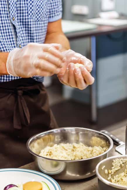 Arancino Cooking Class in Ortygia Syracuse - From rice to stuffing: what you learn about making arancino