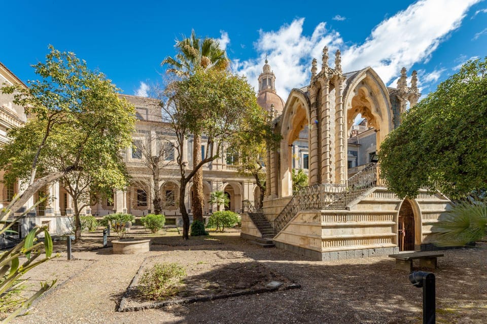 Benedictine Monastery of Catania - English Guided Tour - Kitchens, dining rooms, and the cellar built on lava