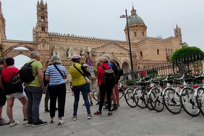 Bike tour of the historic center of Palermo with tasting - Norman Palace external views and the Cathedral you shouldn’t rush