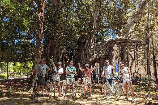 Bike tour of the historic center of Palermo with tasting - Teatro Massimo outside looks and Piazza Castelnuovo’s modern pulse