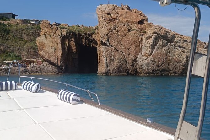 Boat excursion to Cefalu with aperitif - Spiaggia Kalura: tea, aperitif, and the best light moment