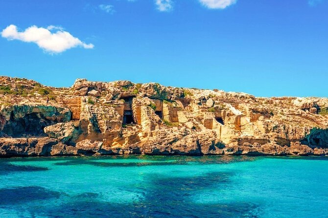 Boat tour Excursion from Trapani to Favignana and Levanzo 8 hours - Key highlights you’ll feel right away