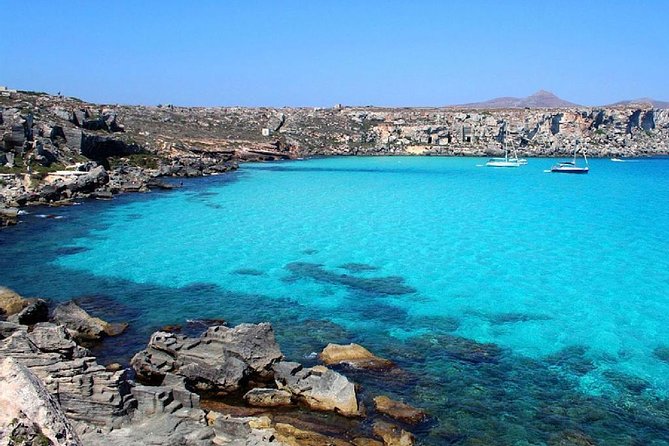 Boat Tour for the Egadi Islands - The Route: Scogliera di Cala Rossa, Cala Rotonda, and the Coast from the Boat