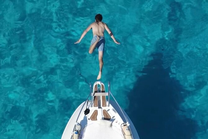 Boat tour to Egadi Favignana and Levanzo islands from Trapani - Grotta del Bue Marino: tuff quarry scenery and underwater variety