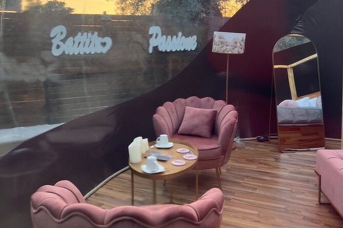 Bubble Glamping Sicily - Your bubble setup: privacy, garden feel, and the heated Jacuzzi moment