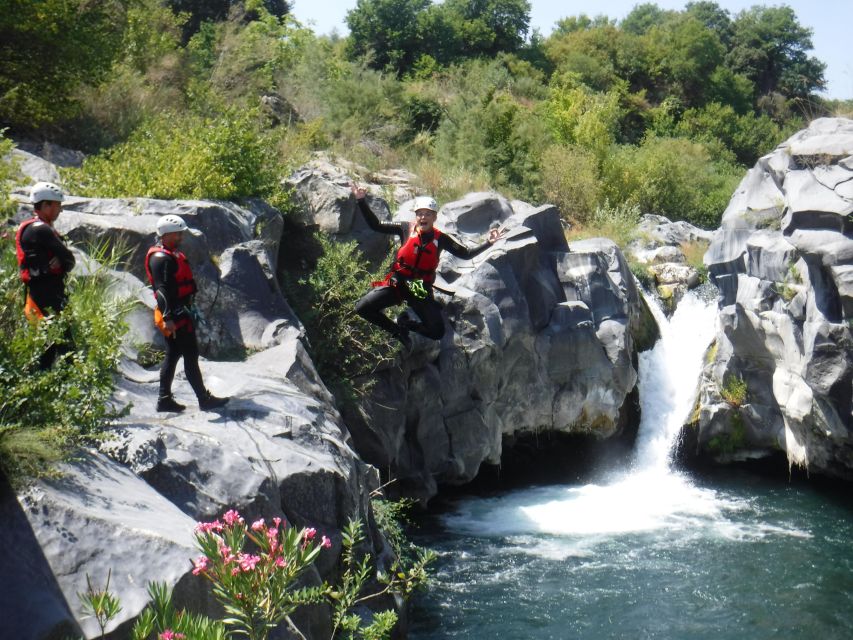 Canyoning and bodyrafting in the Alcantara River - Jumps, slides, and bodyrafting: what you’ll do in the water