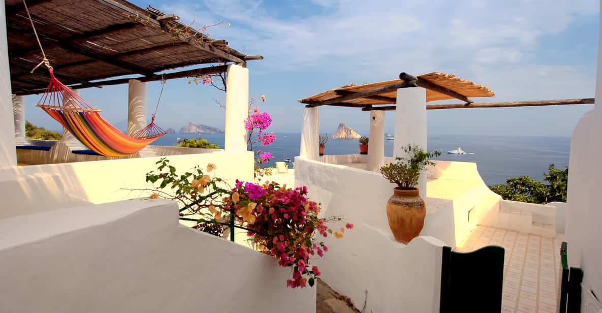 Capo D'Orlando: Salina, Panarea, Stromboli Tour with Boat - Panarea: the small island with the big attitude