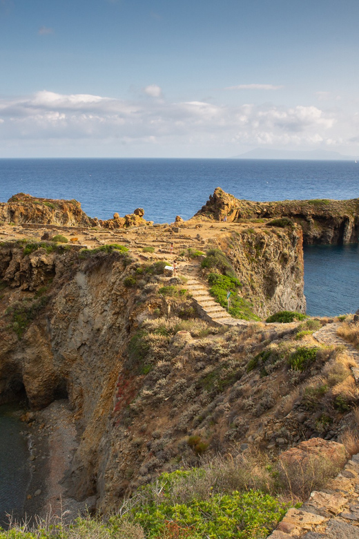 Capo D'Orlando: Salina, Panarea, Stromboli Tour with Boat - Salina at Santa Marina: green island charm and a simple, scenic port walk