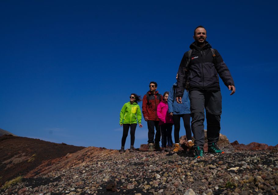 Catania: Guided Tour of Etna with Farm Visit & Food Tasting - Organic farm tasting: honeys, wines, oils, and local products