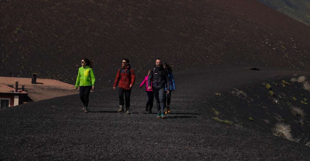 Catania: Guided Tour of Etna with Wine Tasting & Appetizers - Choosing your route after 1920 meters: easier walk or summit access