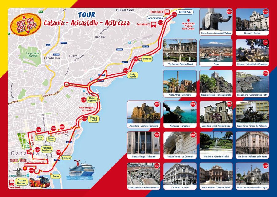 Catania: Hop-On Hop-Off Bus Tour to Acicastello & Acitrezza - From Catania’s City Center to the Coast: Your Morning Frame