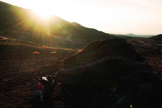 Catania: Mt. Etna sunset&wine experience - The lava tube walk: helmets, flashlights, and a different kind of awe