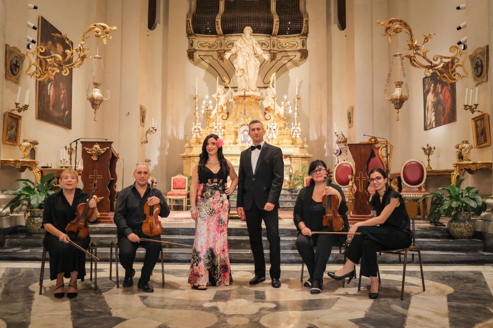 Catania: Opera Concert - Tribute to Vincenzo Bellini - The Badia di Sant’Agata experience: acoustics, lighting, and the church mood