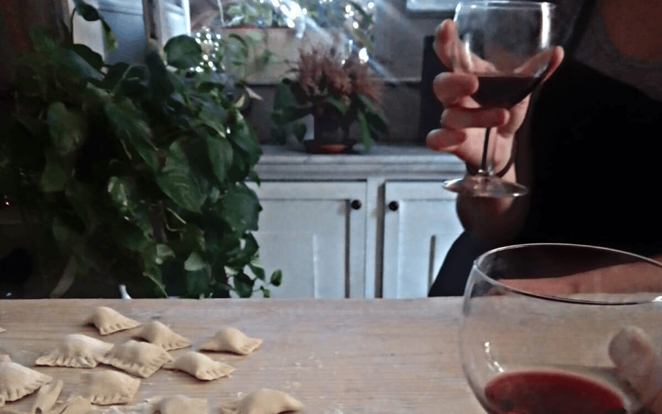 Catania: Pistachio Ravioli, Pasta Home Cooking Class w/ Wine - The pistachio filling: learning the flavor, not just the steps