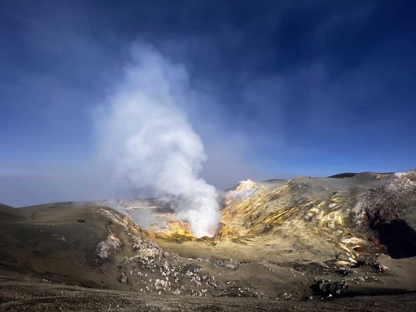 Catania: Summit Craters from North Etna with 4x4 vehicles - The Central Summit Crater edge at 3,300m