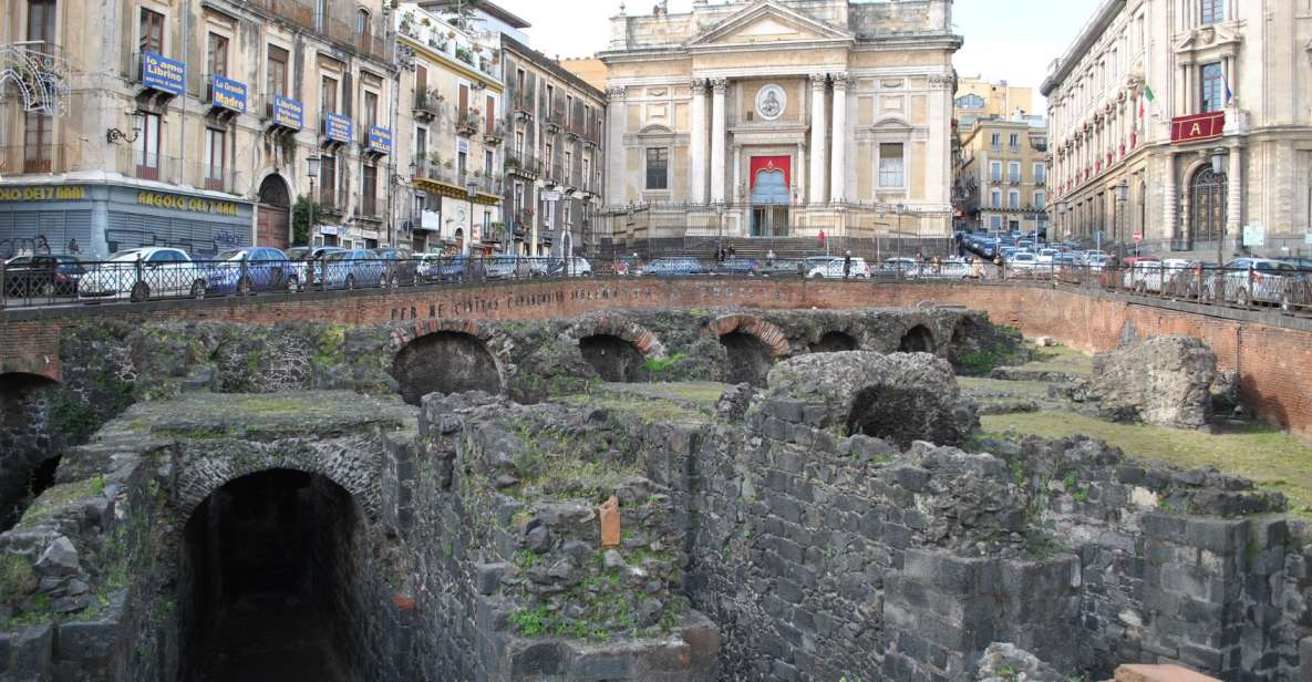 Catania: Underground and Street Food Walking Tour - Meeting at the Roman Amphitheater: Your First “Catania Layer”