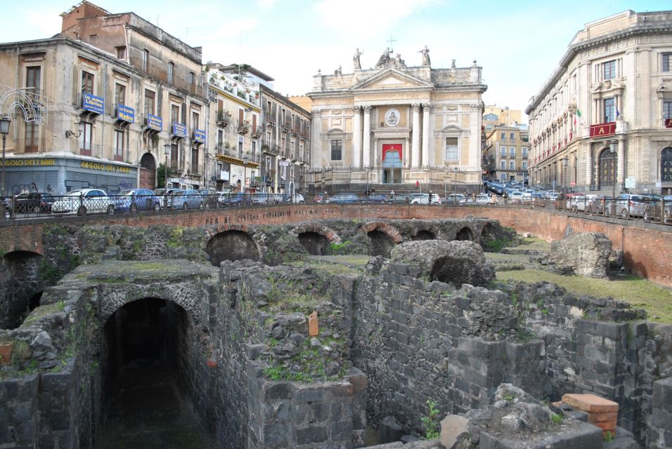 Catania: Underground and Street Food Walking Tour - A Roman Funeral Chapel and the Strange Comfort of Stone Details