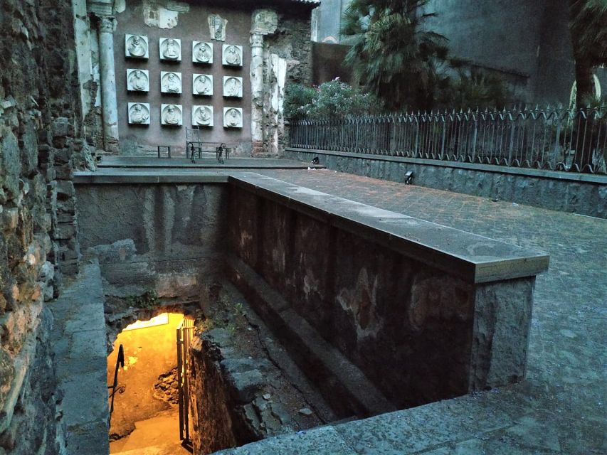 Catania: Underground and Street Food Walking Tour - Cathedral Basement Access and a Strong Finale in Piazza del Duomo