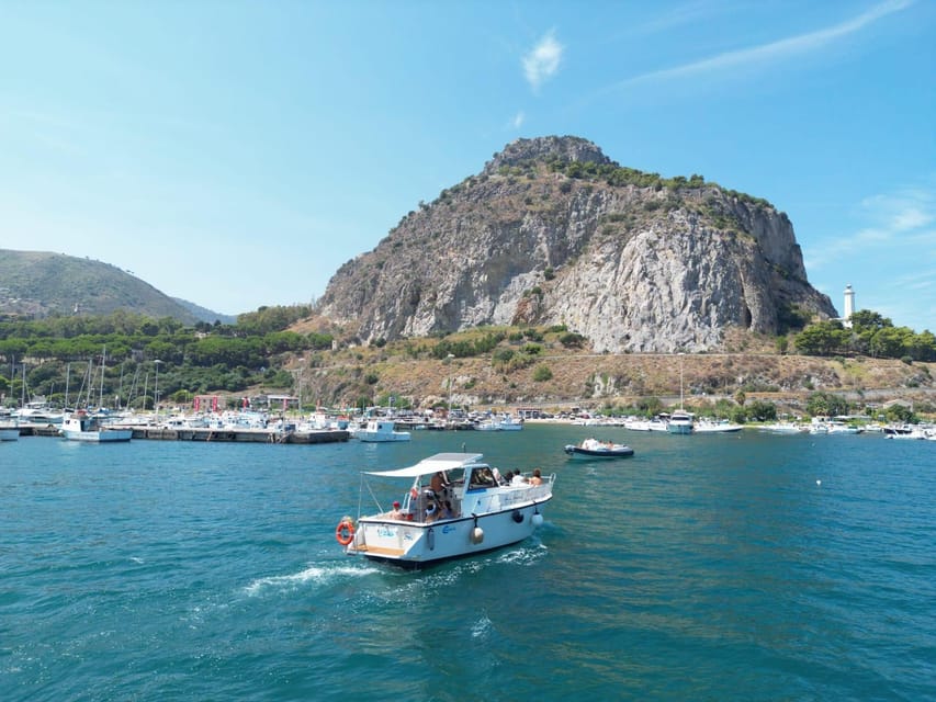 Cefalù: Mini Yacht with Snorkel Stops, Caves and Aperitif - The full 2.5-hour route: from Cefalù beach views to two snorkel stops