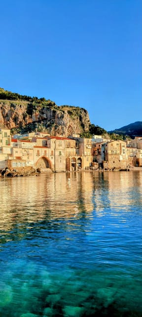 Cefalù: Mini Yacht with Snorkel Stops, Caves and Aperitif - Entering the right starting point: Cafè Eolo at Presidiana Port