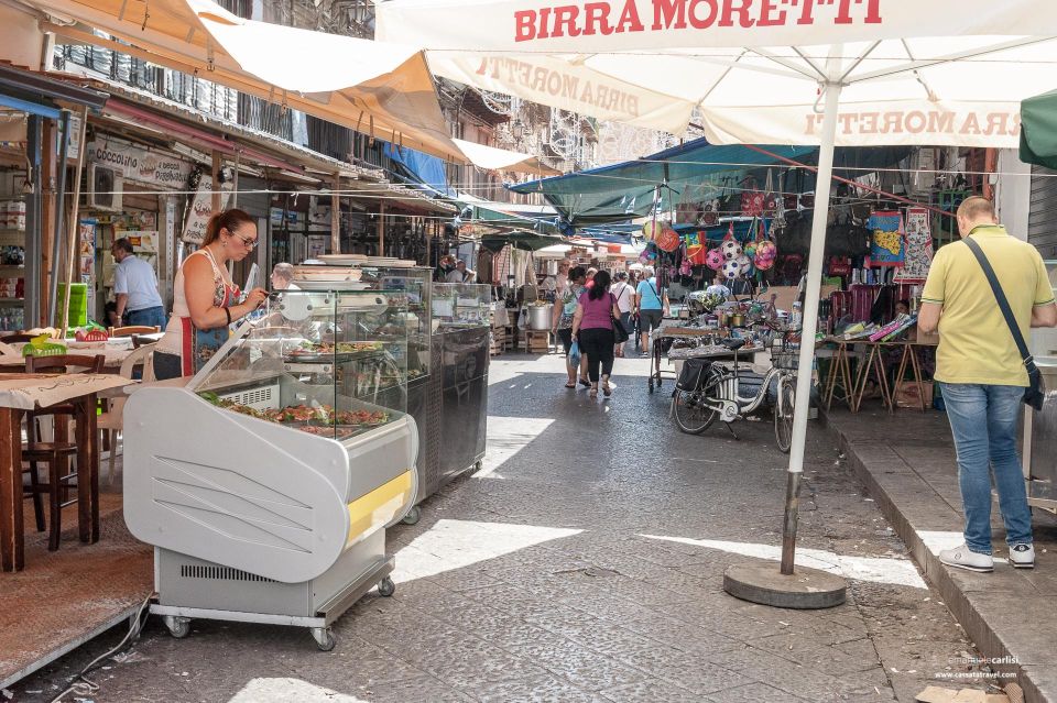 Cefalù: Palermo and Monreale Tour - Piazza Verdi and the theatre area: a pleasant midday breather