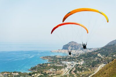 Cefalù: Tandem Paragliding Flight and GoPro13 Video - What happens before you launch: gear, shoes, and clear instruction