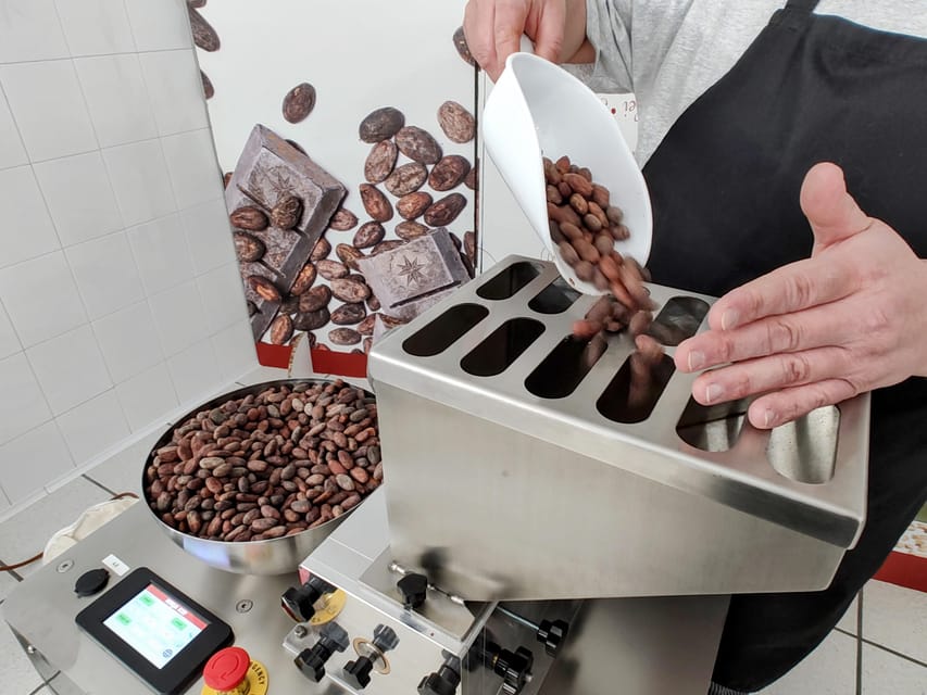 Chocolatier for a day: raw bean to bar chocolate in Modica - The stone-grinding moment you’ll remember