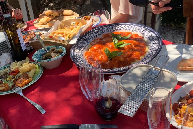 Cook, Eat & Embrace Sicily-An Authentic Cooking Experience - Local Cheese, Wine, and Liqueurs With Your Meal