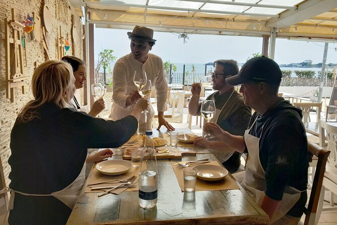 Cooking Class with Seaview with Chef Mimmo - Chef Mimmo’s sea-front kitchen at Ahoy Bistrò Siciliano