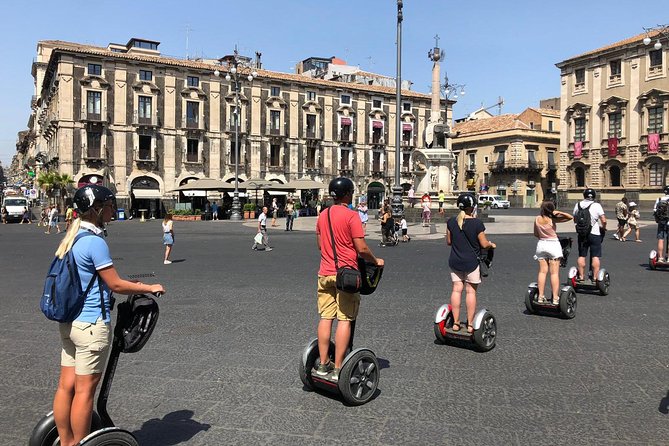 CSTRents - Catania Segway PT Authorized Tour - Villa Bellini, Piazza Dante, and San Nicola Church Views