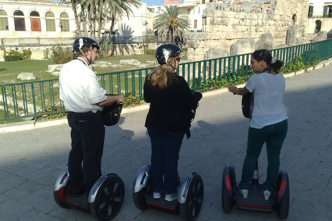 CSTRents - Syracuse Segway PT Authorized Tour - Ortygia first: Apollo Temple, Greek walls, and the “big city” story