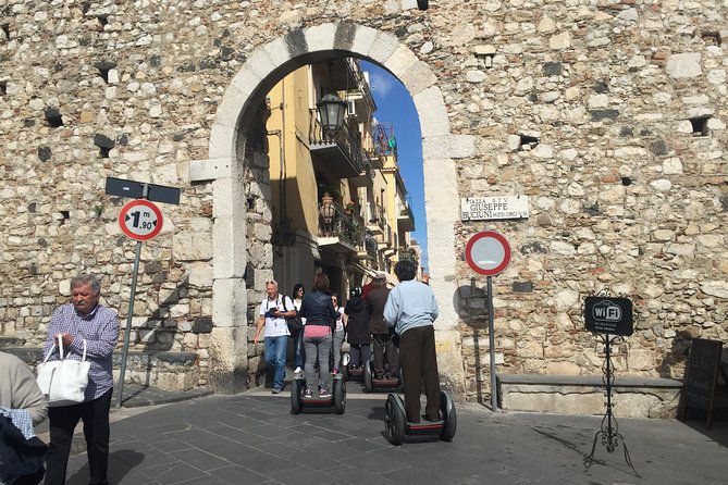 CSTRents - Taormina Segway PT Authorized Tour - Villa Comunale: the park stop that rewards you with Etna views