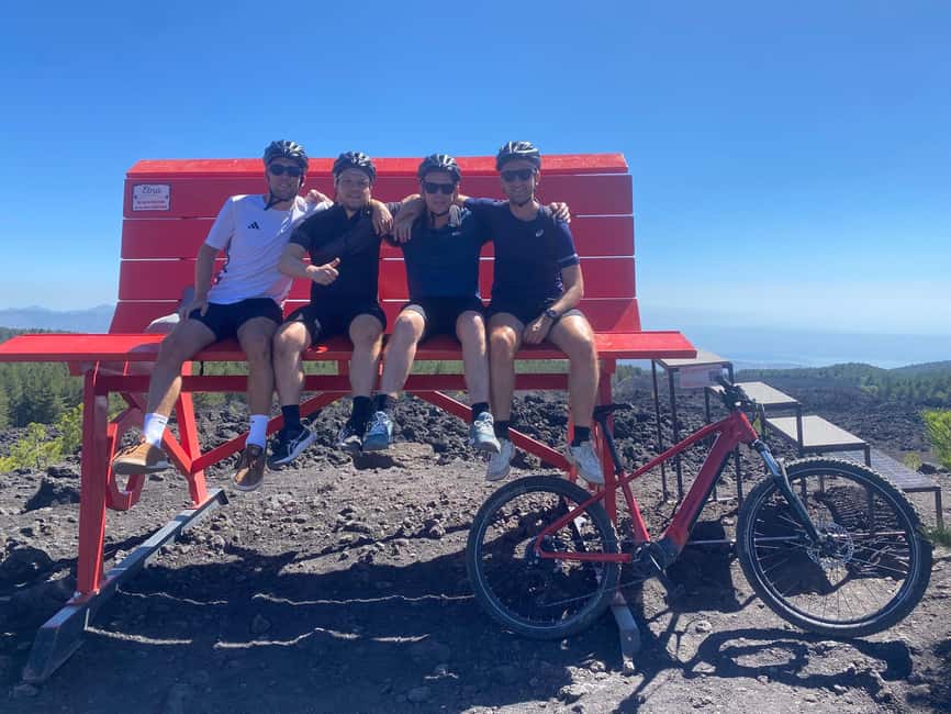 E-mtb tour through lava flows and down to Alcantara gorges - Etna’s lava-flow descent: adrenaline with real guidance