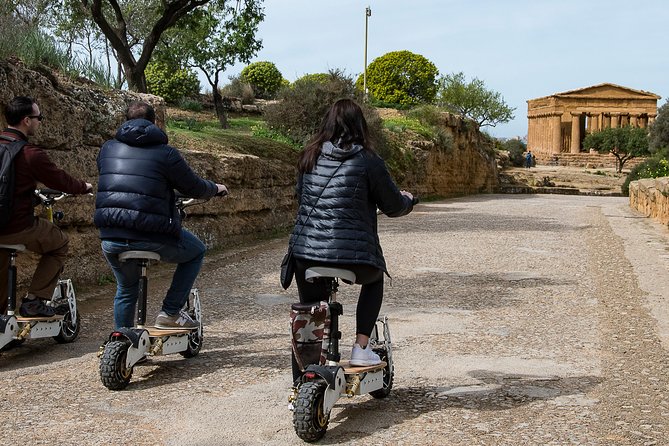 Electric scooter tour inside the Valley of the Temples Agrigento - What you experience in the Valley of the Temples (the 2-hour flow)