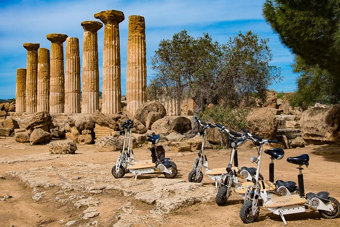 Electric scooter tour inside the Valley of the Temples Agrigento - Scooters are fun—so are the bumpy parts