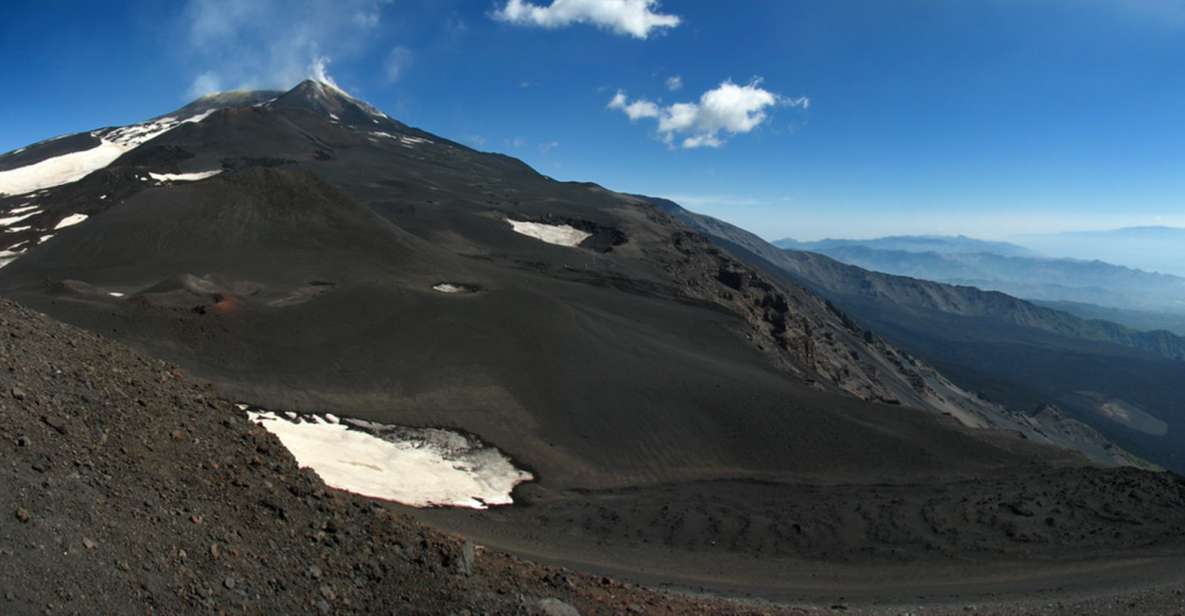 Etna 3000m - The Route Up: cable car to 2500 m, then the bus to 2750 m
