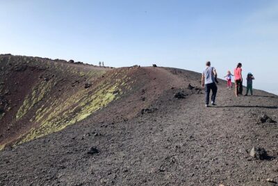 Etna, Acicastello and Acitrezza - Morning start: getting out of town and up toward 2000 meters