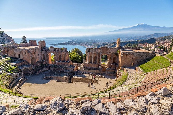 ETNA and TAORMINA departing from PALERMO, Private Tour - Stop 1: Mt. Etna’s Sapienza road, terrace views, and crater options