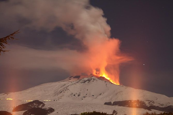 Etna And Taormina Full Day Excursion from Palermo - Mt Etna stop: seeing the volcano up close without the rose-colored schedule